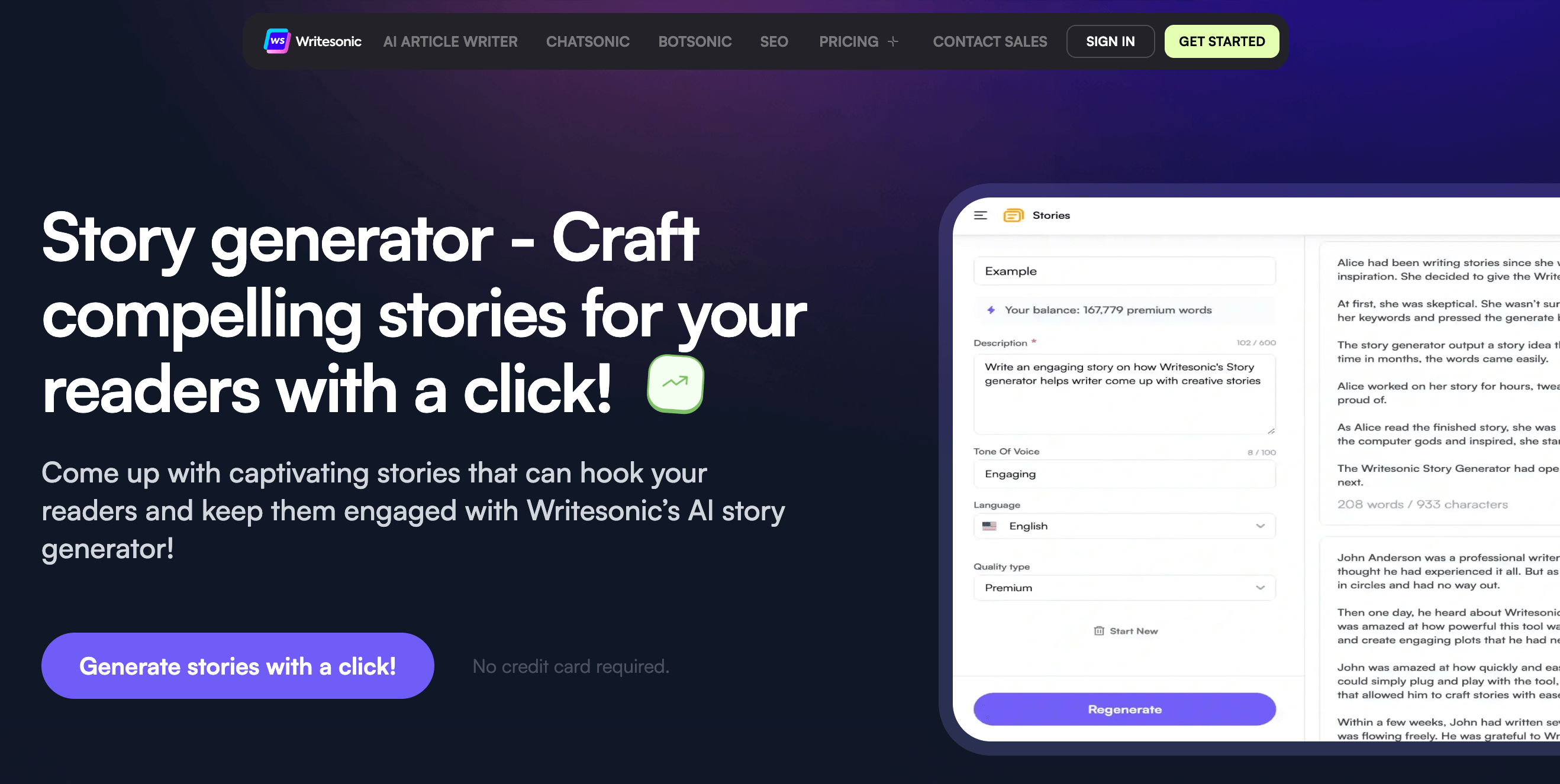 writesonic-ai-story-generator